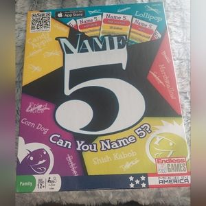 Name 5 game